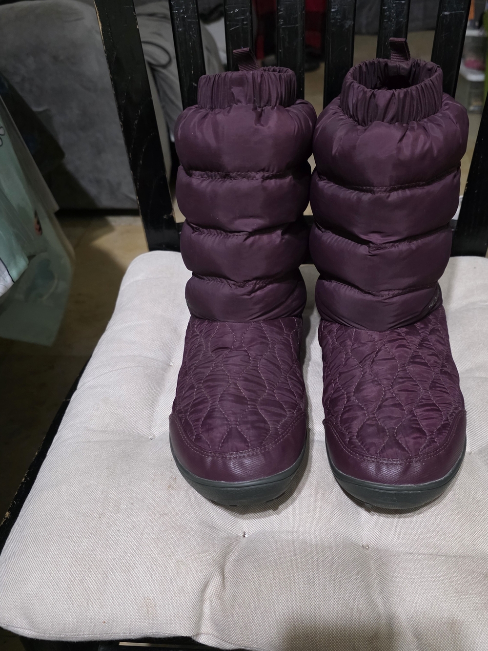 Columbia Minx Slip IV Puffer Snow Boots Womens Size 8.5